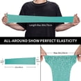 thumbnail image 3 of Balery Turquoise Glitter Mangas Refrescantes para Brazos para Hombre y Mujer – Transpirables y Absorbentes de Humedad para Mujeres, Hombres y Niños, 3 of 7
