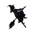 thumbnail image 2 of Witch Ornament Halloween Acrylic Ground Inserted Lawn Witch Decoration, 2 of 8