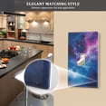 thumbnail image 5 of Yayeee Toggle Light Switch Wall Plate 1-Gang 4.5"x2.7" Home Decorative Outlet Cover, Galaxy Pattern, 5 of 7