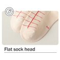 thumbnail image 4 of Lcxweerr Anti-Odor Comfortable Little Girls Socks, Pack of 5 Soft Flate Seam Socks with Stretchy Cuffs Short Socks, 4 of 8