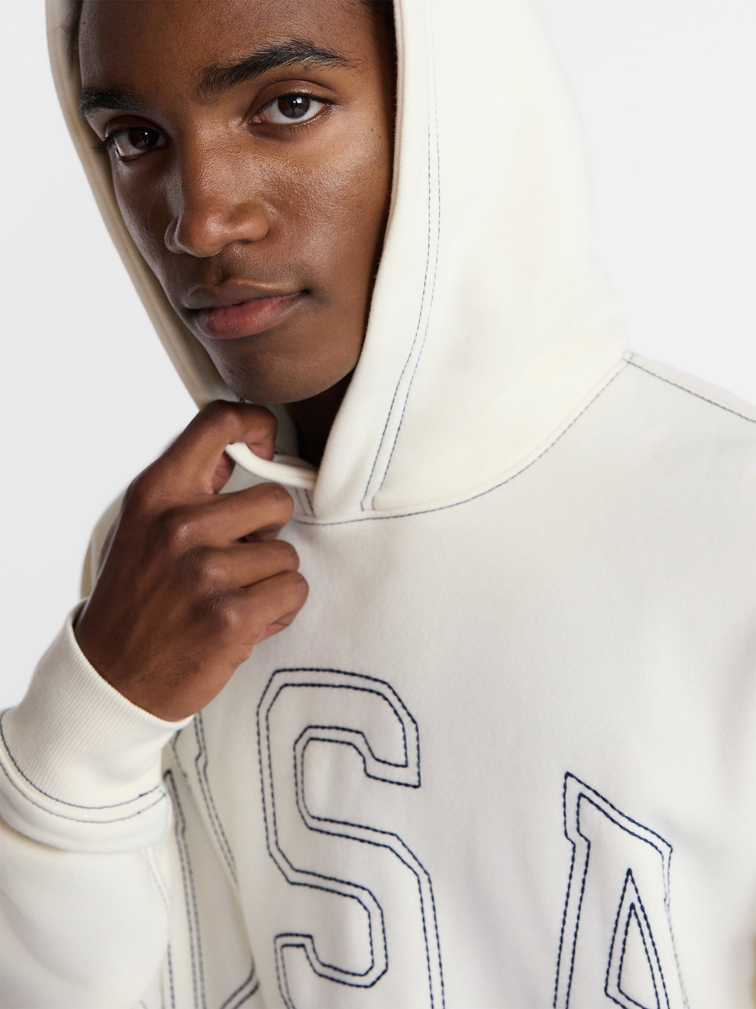 No Boundaries USA Hoodie with Embroidery, Men's XS-4XLT - Walmart.com