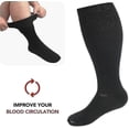 thumbnail image 4 of Plus Size Compression Socks 20-30 Mmhg For Men And Women Wide Calf Extra Largefor Circulat, 4 of 5