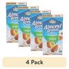 (4 pack) Blue Dimond Almond Breeze Original Almondmilk, 64 oz, Shelf Stable, Cardboard Box