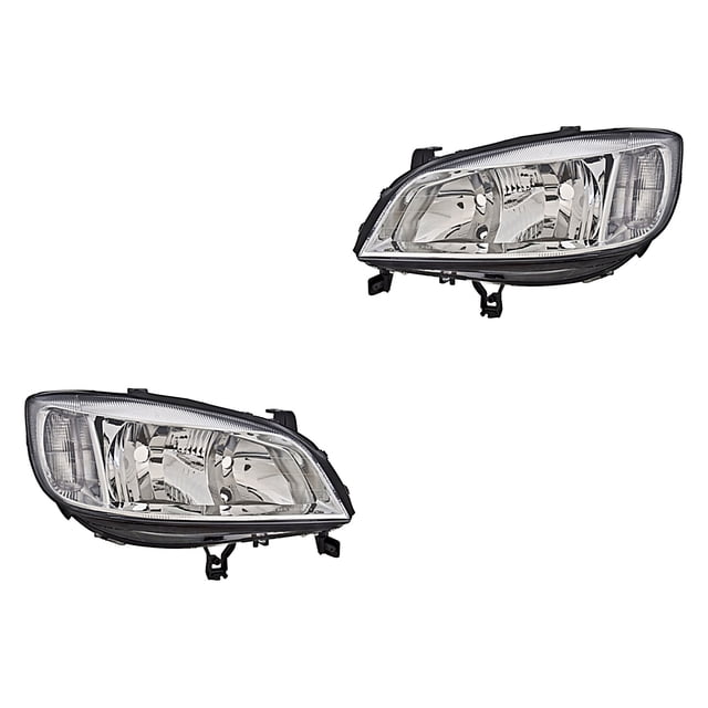 Par de Faros DEPO Zafira 2002 A 2005 P/Halog