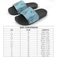 thumbnail image 2 of GZHJMY Stylish Slides for Women Men, Blue Seahorse Soft Flexible Slip-on Sandals Slippers, 2 of 7