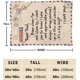 thumbnail image 5 of LHSHID Air Mail Blanket Flannel Throw Birthday Valentines Gifts Present from Daughter/Son Printed Snuggle Warm Soft Couch Sofa Living Room Decor 50x60in, 5 of 6