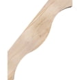 thumbnail image 3 of 5 1/2"W x 26"D x 32"H Funston Smooth Knee Brace, Douglas Fir, 3 of 4