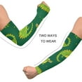 thumbnail image 4 of ALAZA Cute Crocodile Print UV Sun Protection Arm Sleeves UPF 50+ Compression Cooling Sleeve 1 Pair, 4 of 7