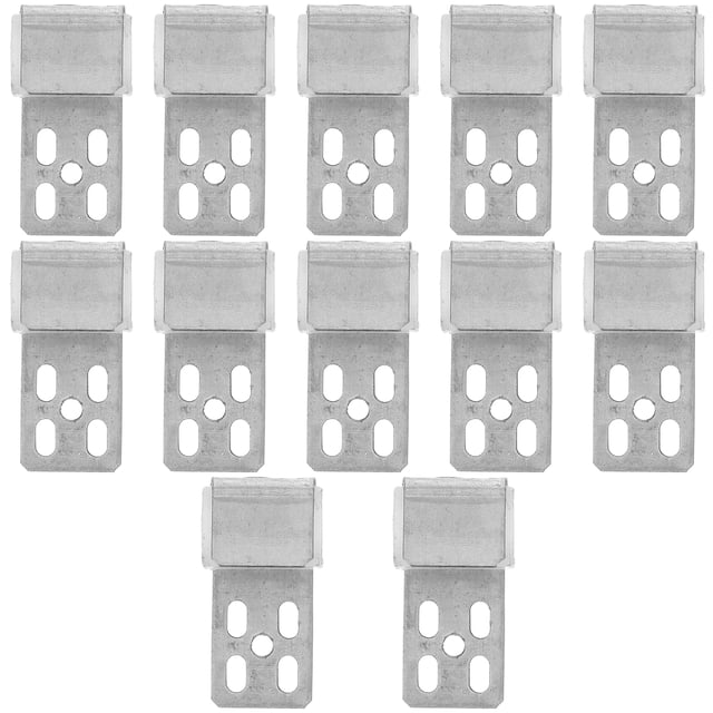 12 clips de resorte para tapicería de sofá cama, silenciosos, para reparación de sofás, soporte para hundimientos y tapicería
