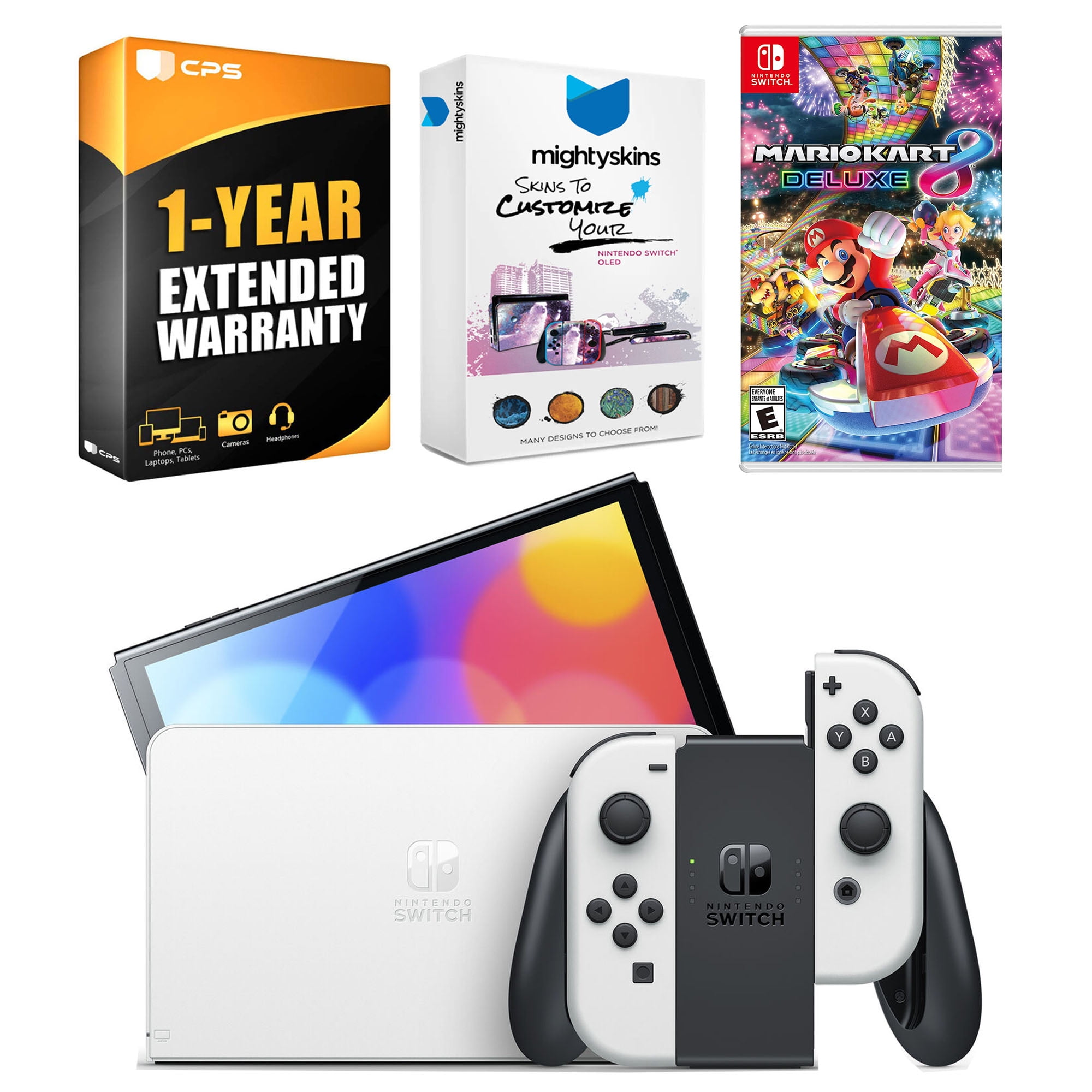 Nintendo Switch OLED Console - Mario Bundle with Headset, Wired