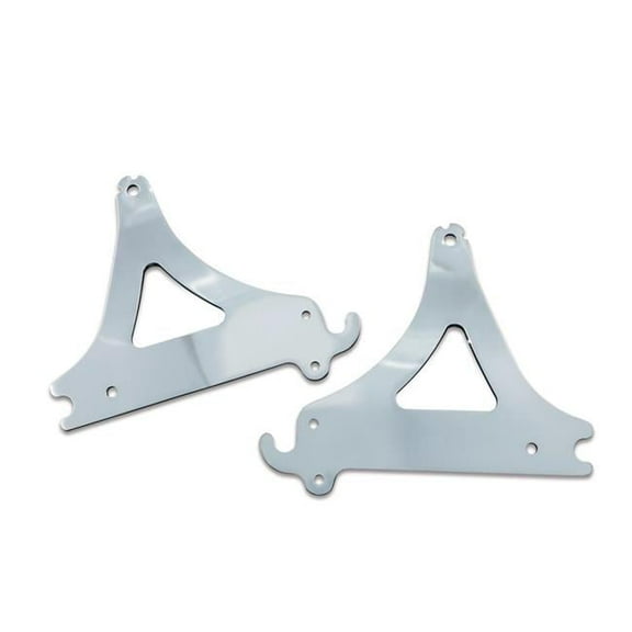 Kuryakyn 1660 Multi-Purpose Driver & Passenger Backrest, Chrome