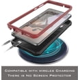 thumbnail image 3 of ArmadilloTek Vanguard Case Compatible with Samsung Galaxy S10+ Plus Military Grade Full-Body Rugged with Built-in Kickstand [Screenless Version] - Red, 3 of 5
