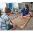 thumbnail image 2 of Tabla de madera Nok Hockey Game Carrom Champion, tamaño grande, 2 of 9
