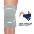 thumbnail image 4 of Uxcell L Protective Knee Pads Volleyball Knee Pads Sponge Knee Pads Brace, Grey 3 Pairs, 4 of 6