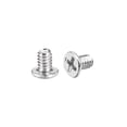 thumbnail image 5 of Uxcell M1.4x2mm Phillips Screw Fastener Silver Tone 2.5mm Dia Screw Head 100 Pack, 5 of 5