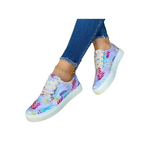 Floral store running shoes