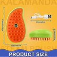 thumbnail image 2 of Cat Steam Brush, 3 in 1 Cat Steamy Brush Cleanser, Silicone Massage Grooming, 2 of 5