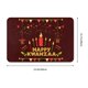 thumbnail image 2 of Alfombra de baño de franela con diseño de feliz Kwanzaa, para interiores y exteriores, para entrada, porche delantero de casa, 2 of 7