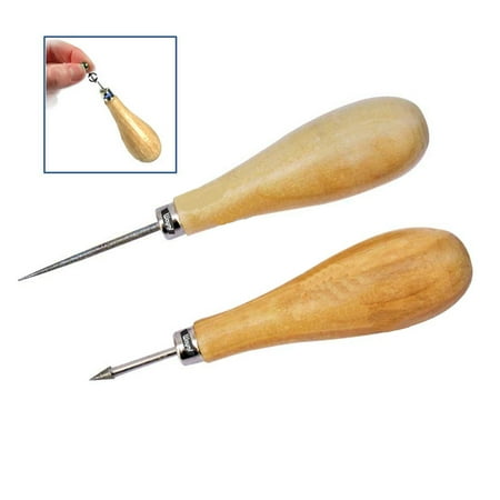 - Diamond Bead Reamers Set 2pcs Pointed & Cone Tip On Handles Beadworking Tools