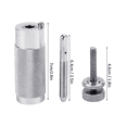 thumbnail image 4 of Piano Tuning Chord Change String Winder Piano Accessories Tuning Around 3‑Circle Semi Silver, 4 of 6