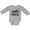 AC-Heather Grey, variant on Inktastic I Hooked Pappy's Heart with Fishing Rod Boys or Girls Long Sleeve Baby Bodysuit