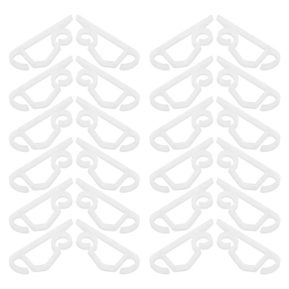 FUTUREORYY 50Pcs Outdoor Light Hooks for Holiday Decorations 1.97X0.83X0.16in