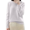 thumbnail image 3 of Womens sweaters Oversized Hooded Sweaters Pullover Soft Knit Casual Crewneck comfy Long Sleeve Cozy Autumn winter knitted tops, 3 of 9