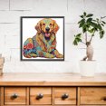 thumbnail image 2 of 5D DIY Parcial Especial en Forma Taladro Diamante Pintura Color Perro Kit 30x30cm, 2 of 9