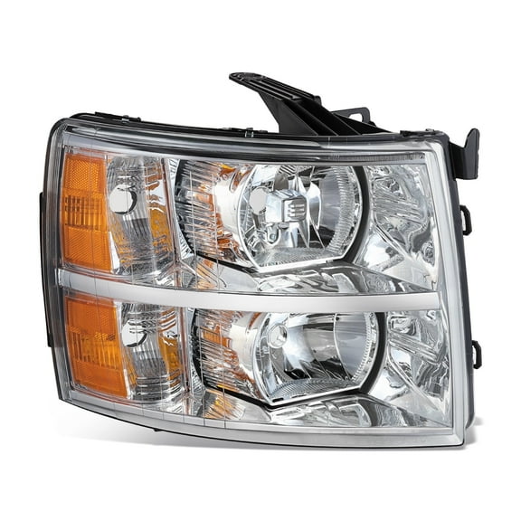 DNA Motoring For 07-14 Chevy Silverado 1500 2500 3500 HD Passenger Right RH Side Headlight Lamp Replacement
