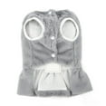 thumbnail image 1 of Vestidos de invierno para perros - Vellón, anilla para correa, nudo de lazo, para perros pequeños Clima frío, 1 of 3