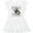 AA-White, variant on Inktastic Born to Fish Gift Baby Girl Dress