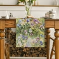 thumbnail image 3 of Watercolor Wildflower Table Runner Dining Table Cloth r for Kitchen Holiday Party Table Runners ration for Home Kitchen, 3 of 7
