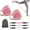Pink, variant on WQQQW Ankle Resistance Bands for Working Out with Cuffs, Leg Butt Training Equipment Exercise Bands