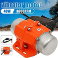 thumbnail image 3 of 40W Concrete Vibrator Vibration Motor, 110V 3600Rpm Waterproof Vibrating Motor Vibrating Single Phase for Shaker Table, 3 of 6