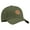 Olive, variant on Cleveland Golf Leather Patch Adjustable Hat, Black -