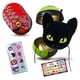 thumbnail image 1 of Miraculous Ladybug, 4-1 Surprise Miraball, 4 Pack, Toys for Kids with Collectible Character Metal Ball, Kwami Plush, Glittery Stickers and White Ribbon (Wyncor), 1 of 5