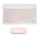 thumbnail image 5 of Conjunto de teclado y ratón inalámbricos de 10 pulgadas, teclado y ratón para computadora, tableta, teléfono móvil, computadora, color rosa, 5 of 15