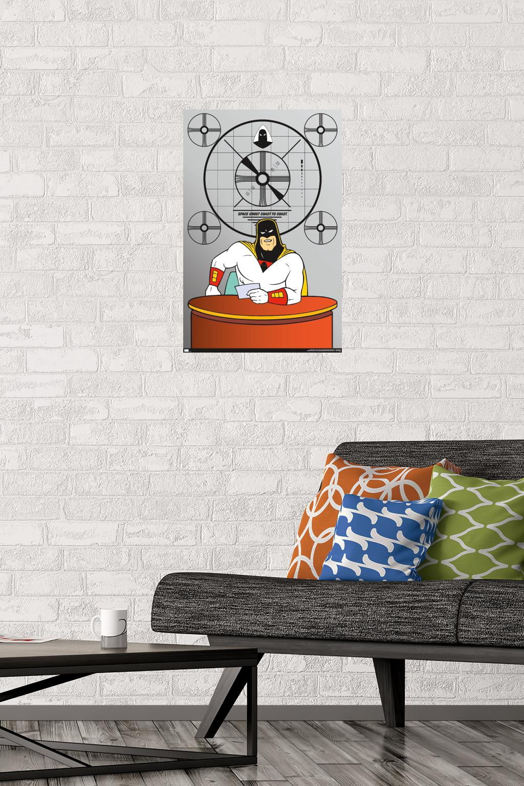 Space Ghost Coast to Coast - Desk Wall Poster, 14.725" x 22.375"