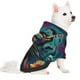 thumbnail image 2 of Fotbe Colorful Flower Tiger Sudadera con Estampado para Perros Pequeños – Suéter con Capucha para Mascotas, Tela Suave de Forro Polar con Bolsillo-Large, 2 of 7