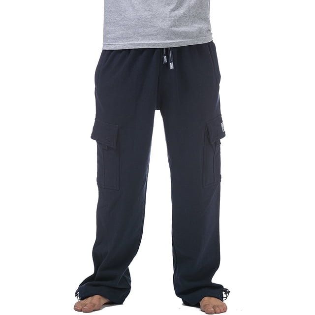 Pro Club Mens Heavyweight Fleece Cargo Pants