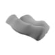thumbnail image 2 of Almohada cervical, almohada de apoyo para el cuello, almohada de espuma viscoelástica ergonómica y liviana, almohada para dormir para quienes duermen Gris oscuro 46cmx33cm, 2 of 9