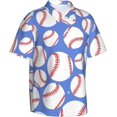 thumbnail image 2 of Men's Casual Linen Button Down Shirt Short Sleeve Beach Shirt, 2 of 8