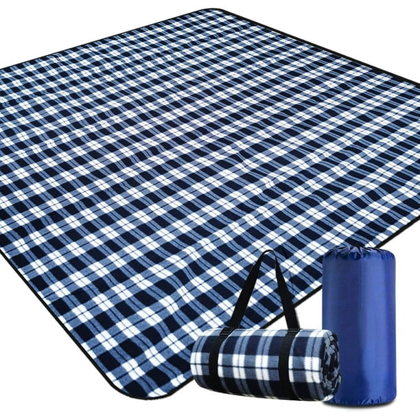 Outdoor Picnic Blanket Large Picnic Blanket with 3 Layers Material Waterproof Foldable Picnic Outdoor Blanket Picnic Mat for Camping Beach Park