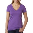 thumbnail image 2 of Next Level Apparel Women's CVC Deep V-Neck T-Shirt, 2 of 2