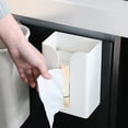 thumbnail image 2 of Paper Towel Dispenser Wall Mounted No-drilling Paper Towel Holder Dispenser Bathroom Toilet Tissue Dispenser Garbage Bags Dispenser Home Kitchen Paper Extraction Dispenser, 2 of 7