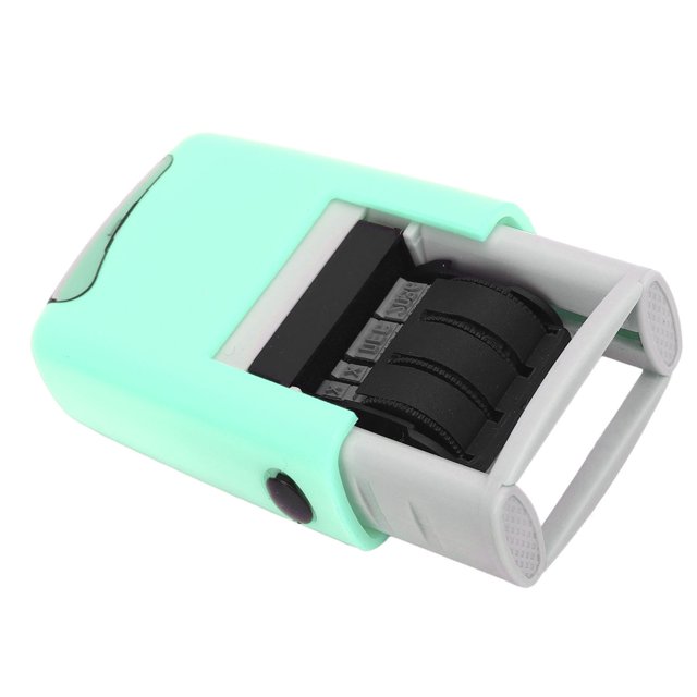 English Date Stamp Clear Stamping Quick Drying for Study Work Life