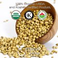 thumbnail image 3 of Organic Way Coriander Whole (Coriandrum Sativum) - Adds Flavour & Aroma | Organic & Kosher Certified | Vegan, Non GMO & Gluten Free | USDA Certified | Origin - India (1 lbs / 16 oz), 3 of 6