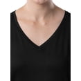 thumbnail image 7 of Athletic Works Women's Core Active Short Sleeve V-Neck T-Shirt, Sizes XS-3X, 7 of 7
