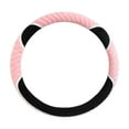 thumbnail image 2 of Winter Warm Steering Wheel Cover Soft Short Lint Plush, Non-Slip Grip Handle Protector, Thickened Comfortable Driving Wheel Cover for Women and Men Universal Car Accessories, 2 of 6