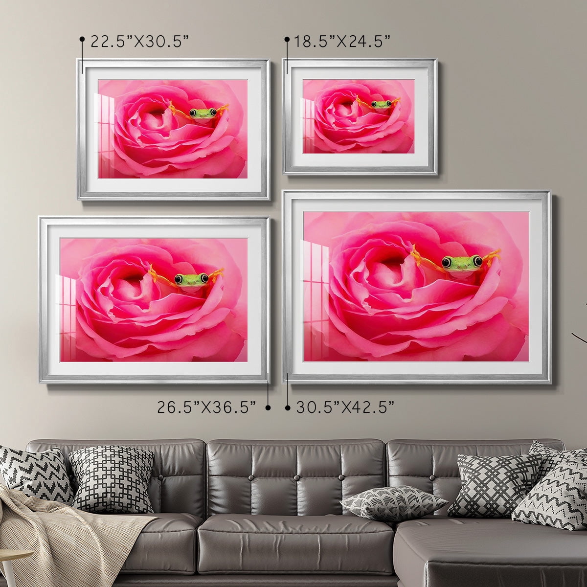 Hanging On VIII Premium Framed Print - Ready to Hang